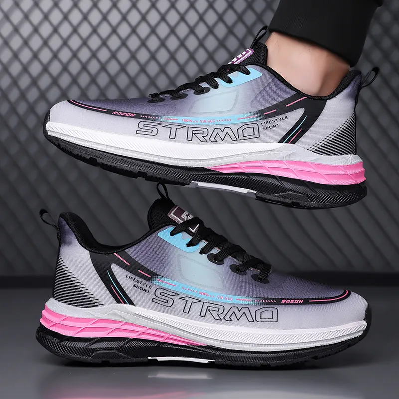 AMICNIEGD Slip Resistant, Abrasion Resistant, And Balanced Low Top Casual Training Racing Running Shoes Men's-10