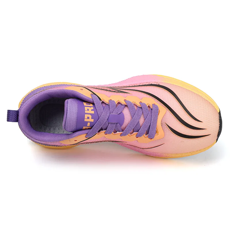 AMICNIEGD Breathable Lightweight Slip-Resistant Low-Top Carbon Plate Casual Sprint Running Shoes Unisex-3