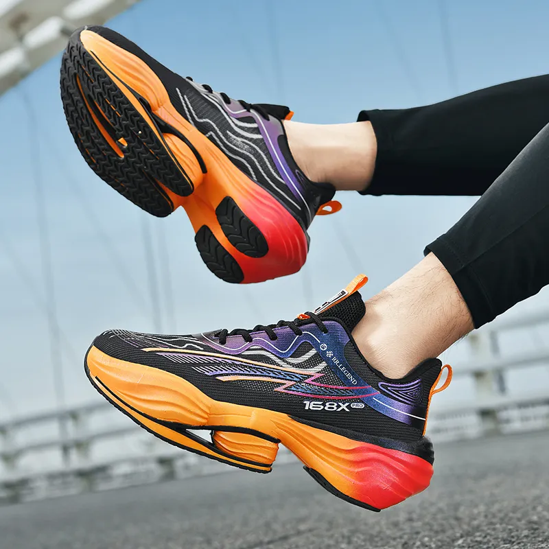 AMICNIEGD Breathable Slip Resistant Coverage Low Top Training Physical Fitness Test Physical Exam Running Shoes Unisex-4