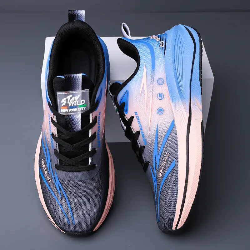 AMICNIEGD Breathable And Slip Resistant Low Top Training Physical Fitness Test Physical Exam Running Shoes Men's-2