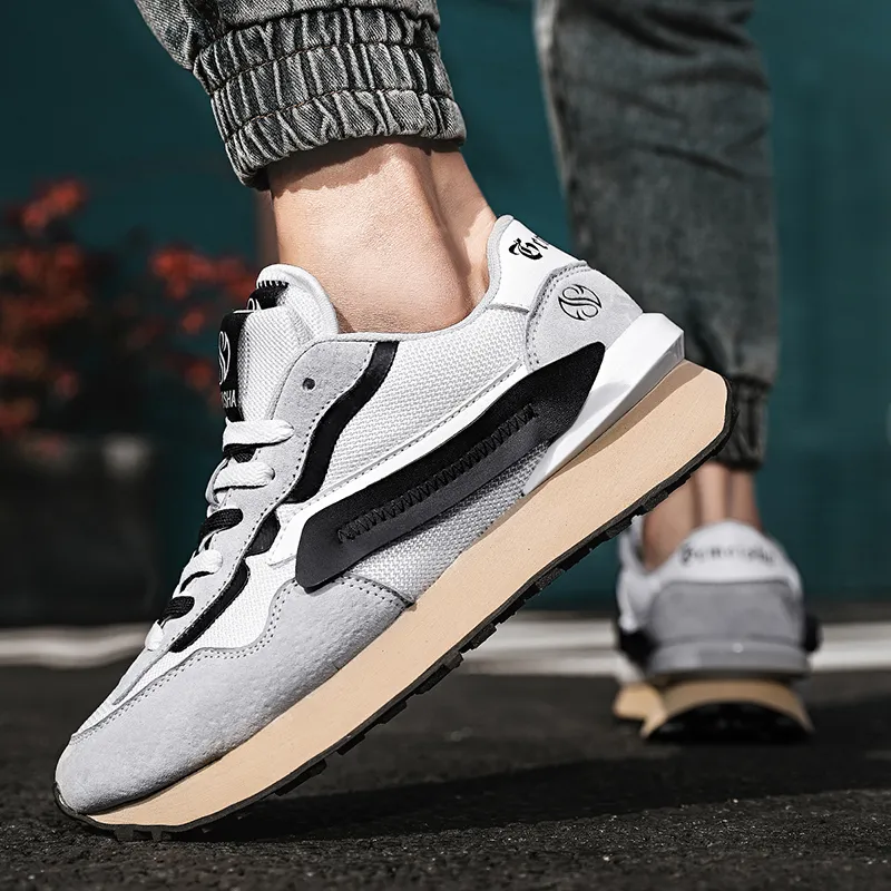 AMICNIEGD Breathable And Wear resistant Low Top Casual Shoes Men's-28