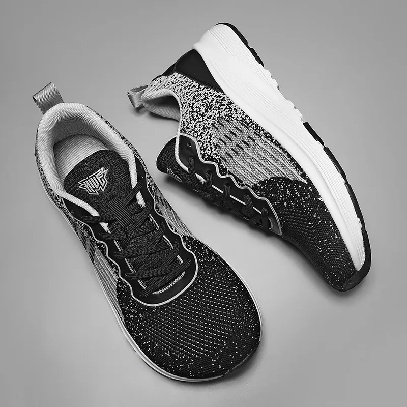 AMICNIEGD Slip Resistant, Abrasion Resistant, Breathable Low Top Training Racing Running Shoes Unisex-1