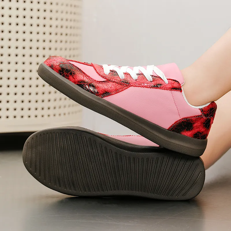 AMICNIEGD Breathable Quick Dry Low Top Skateboard Shoes Women's-5