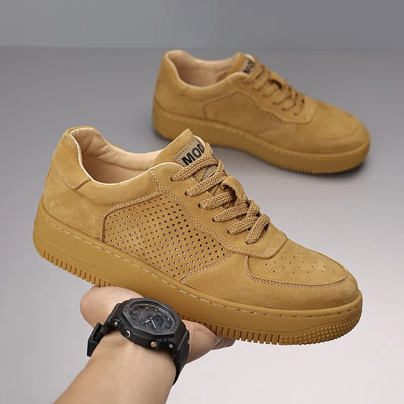 AMICNIEGD Breathable And Lightweight Low Top Skateboard Shoes Men's-7