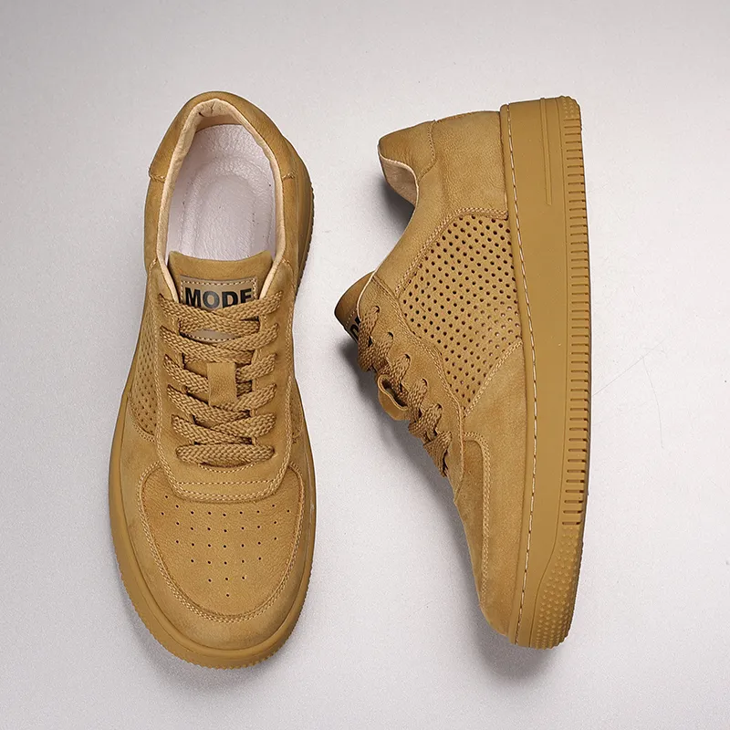 AMICNIEGD Breathable And Lightweight Low Top Skateboard Shoes Men's-9