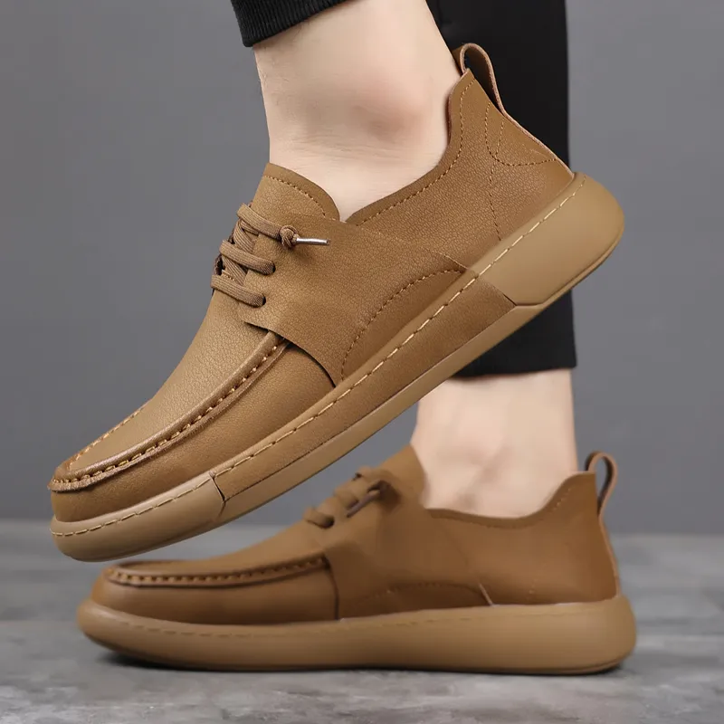 AMICNIEGD Abrasion Resistant Balance Lightweight Low Top Casual Shoes Men's-3