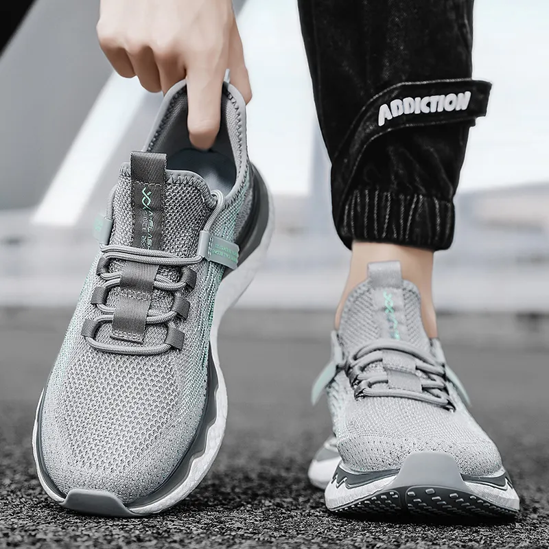 AMICNIEGD Running Shoes Men Low Top-5
