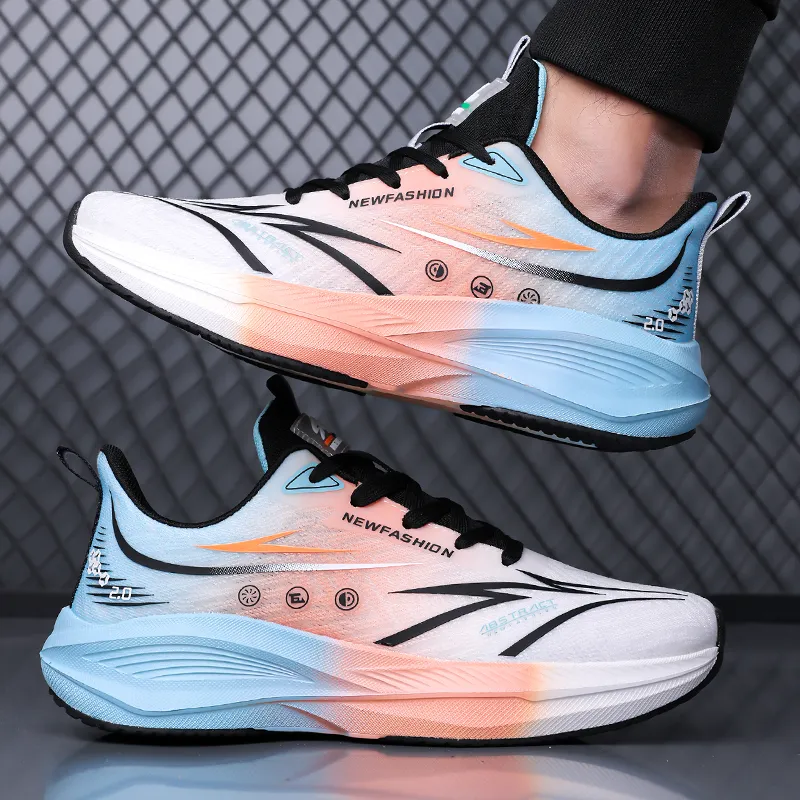 AMICNIEGD Breathable And Slip Resistant Low Top Training Physical Fitness Test Physical Exam Running Shoes Men's-9