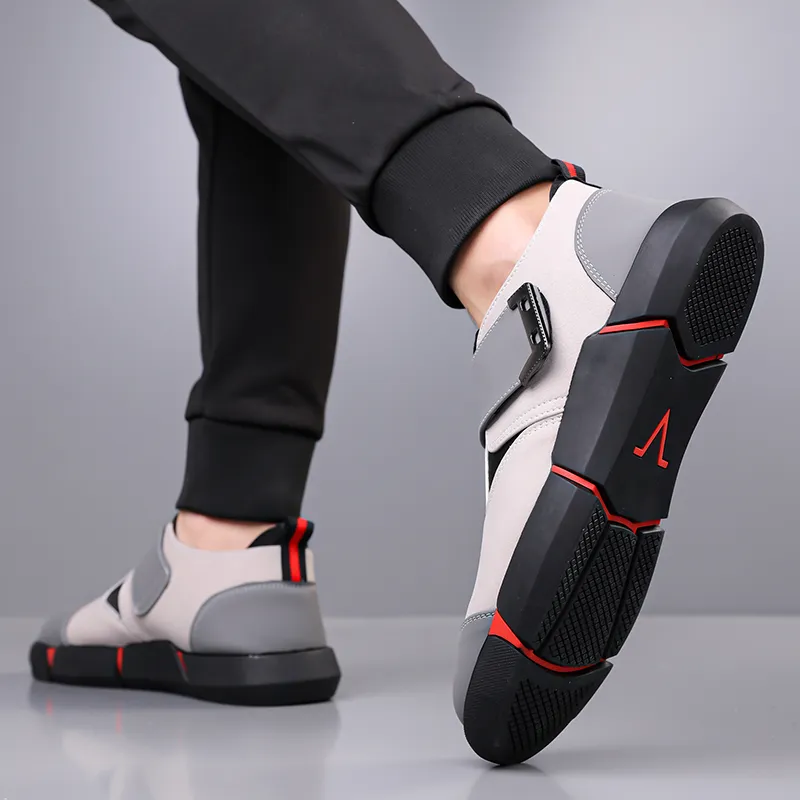 AMICNIEGD Slip Resistant, Abrasion Resistant, Breathable Low Top Casual Shoes Men's-9