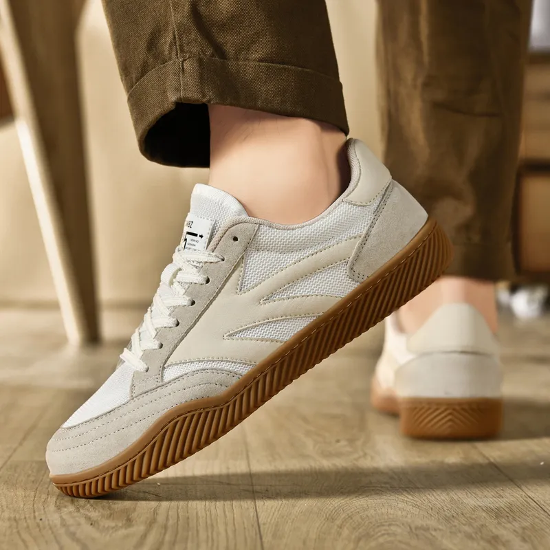 AMICNIEGD Anti Slip And Wear Resistant Breathable Low Top Skateboard Shoes Unisex-9