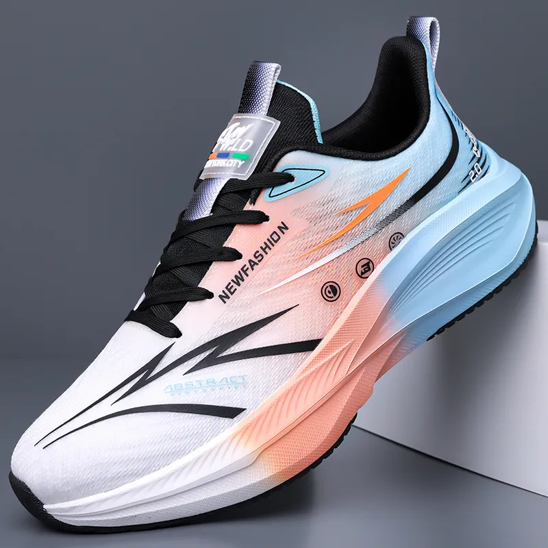 AMICNIEGD Breathable And Slip Resistant Low Top Training Physical Fitness Test Physical Exam Running Shoes Men's-7