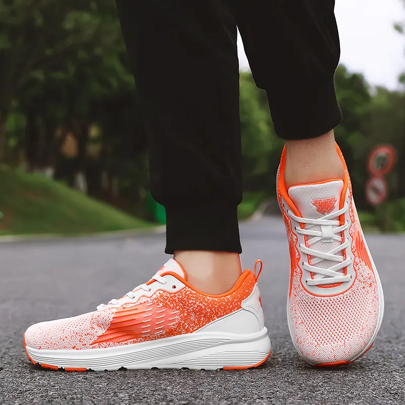 AMICNIEGD Slip Resistant, Abrasion Resistant, Breathable Low Top Training Racing Running Shoes Unisex-15