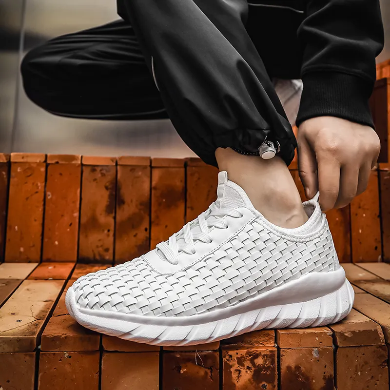 AMICNIEGD Breathable, Slip Resistant, And Abrasion Resistant Low Top Casual Shoes Unisex-9