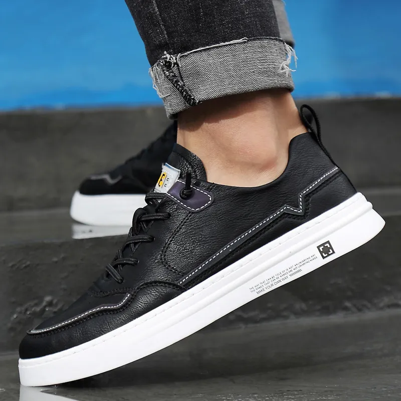 AMICNIEGD Slip Resistant, Abrasion Resistant, Lightweight Low Top Skateboard Shoes Unisex-4
