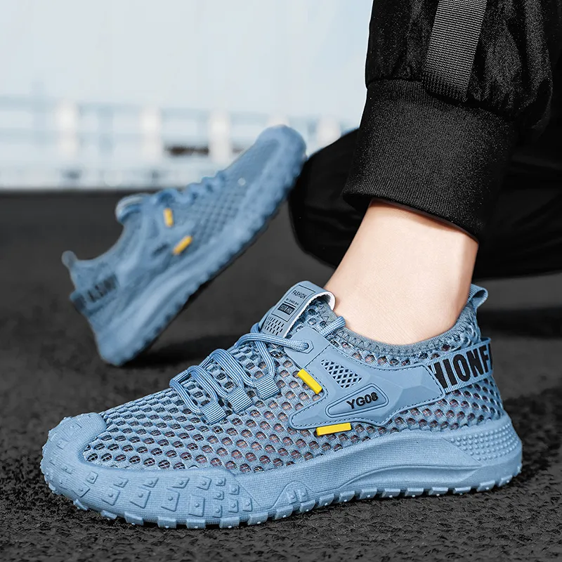 AMICNIEGD Slip Resistant, Breathable, Lightweight Low Top Casual Shoes Men's-14