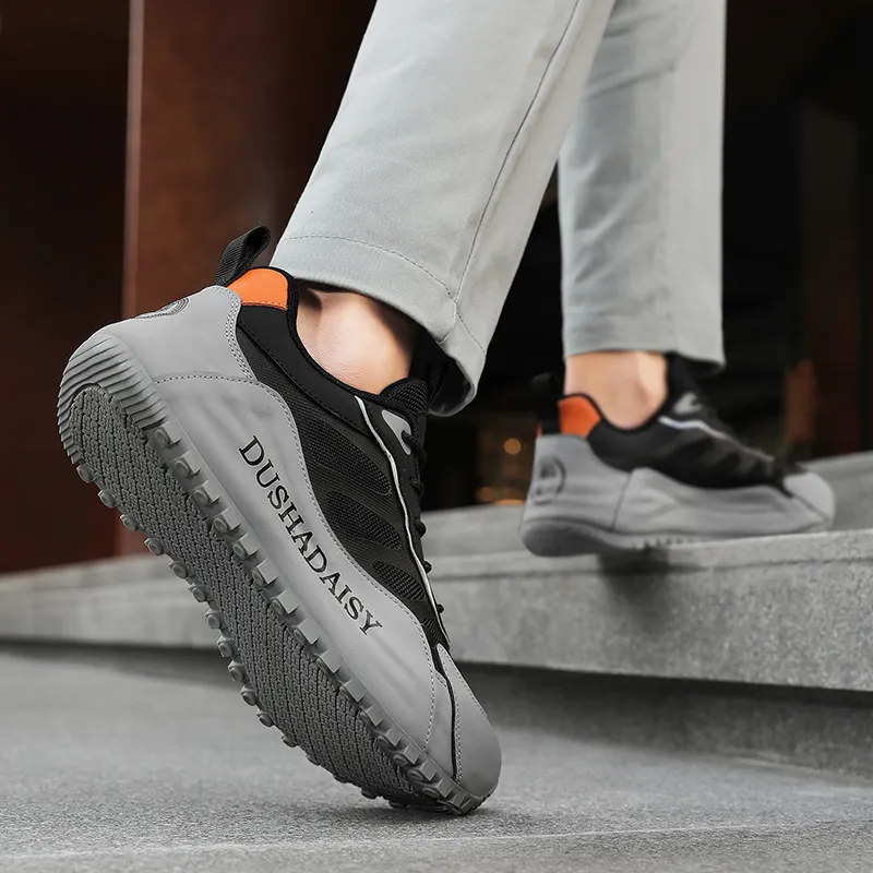 AMICNIEGD Slip Resistant, Abrasion Resistant, Breathable Low Top Casual Shoes Unisex-11