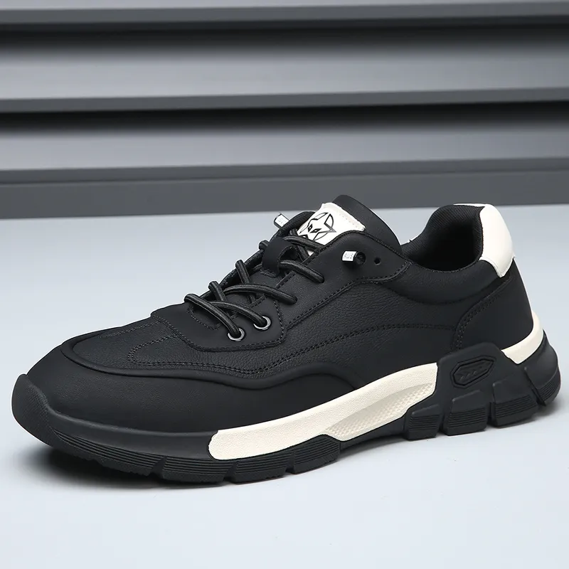 AMICNIEGD Anti Slip Wear Resistant Low Top Casual Shoes Men's-3