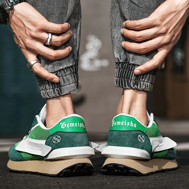 AMICNIEGD Breathable And Wear resistant Low Top Casual Shoes Men's-5