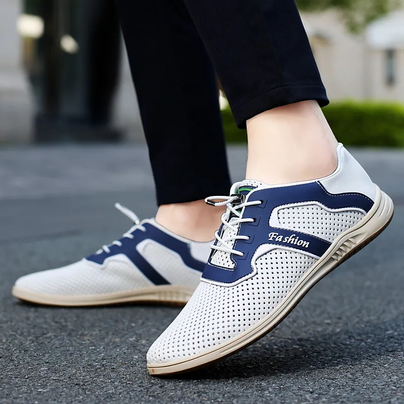 AMICNIEGD Abrasion Resistant Coverage Lightweight Low Top Casual Shoes Men's-2