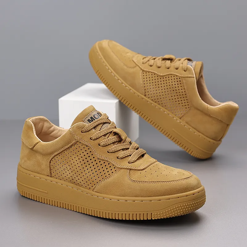 AMICNIEGD Breathable And Lightweight Low Top Skateboard Shoes Men's-8