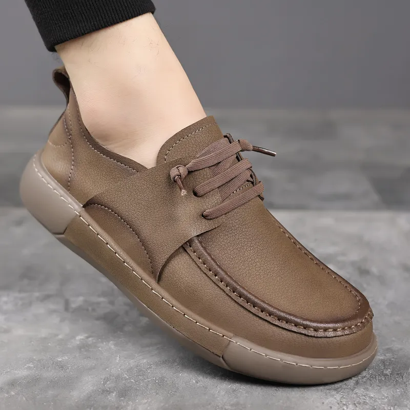 AMICNIEGD Abrasion Resistant Balance Lightweight Low Top Casual Shoes Men's-10