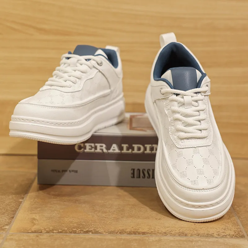 AMICNIEGD Slip Resistant Shock Absorbers Lightweight Low Top Skateboard Shoes Men's-10