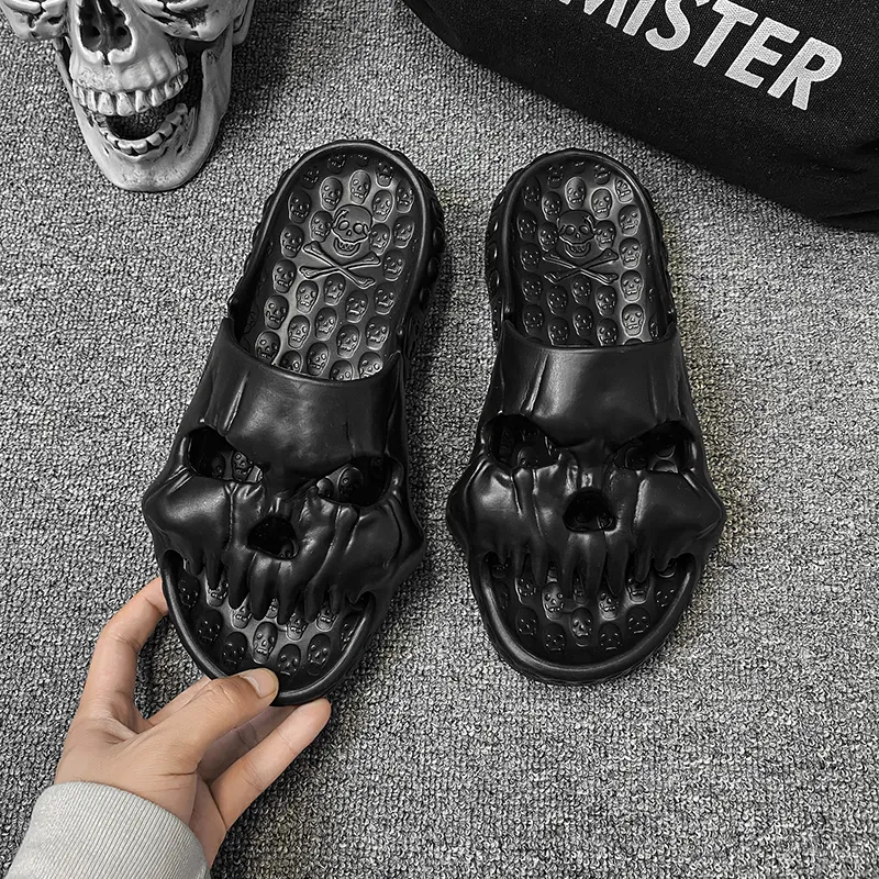 AMICNIEGD Slip Resistant Odor Resistant Abrasion Resistant Slide Slippers Unisex-4