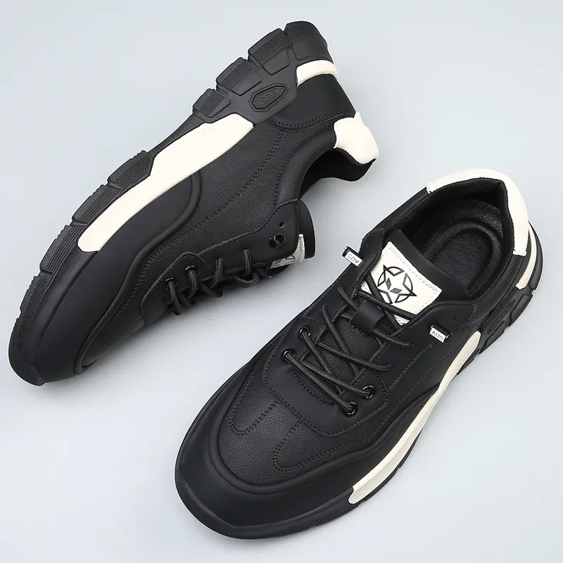 AMICNIEGD Anti Slip Wear Resistant Low Top Casual Shoes Men's-6
