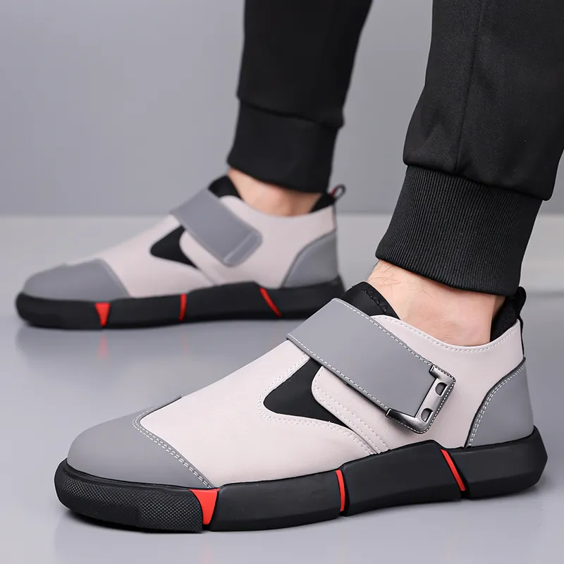 AMICNIEGD Slip Resistant, Abrasion Resistant, Breathable Low Top Casual Shoes Men's-6