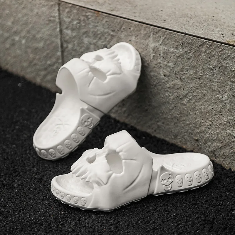 AMICNIEGD Slip Resistant Odor Resistant Abrasion Resistant Slide Slippers Unisex-7