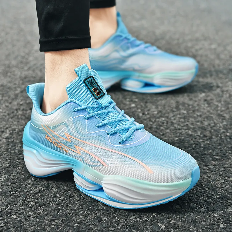 AMICNIEGD Breathable Slip Resistant Coverage Low Top Training Physical Fitness Test Physical Exam Running Shoes Unisex-16