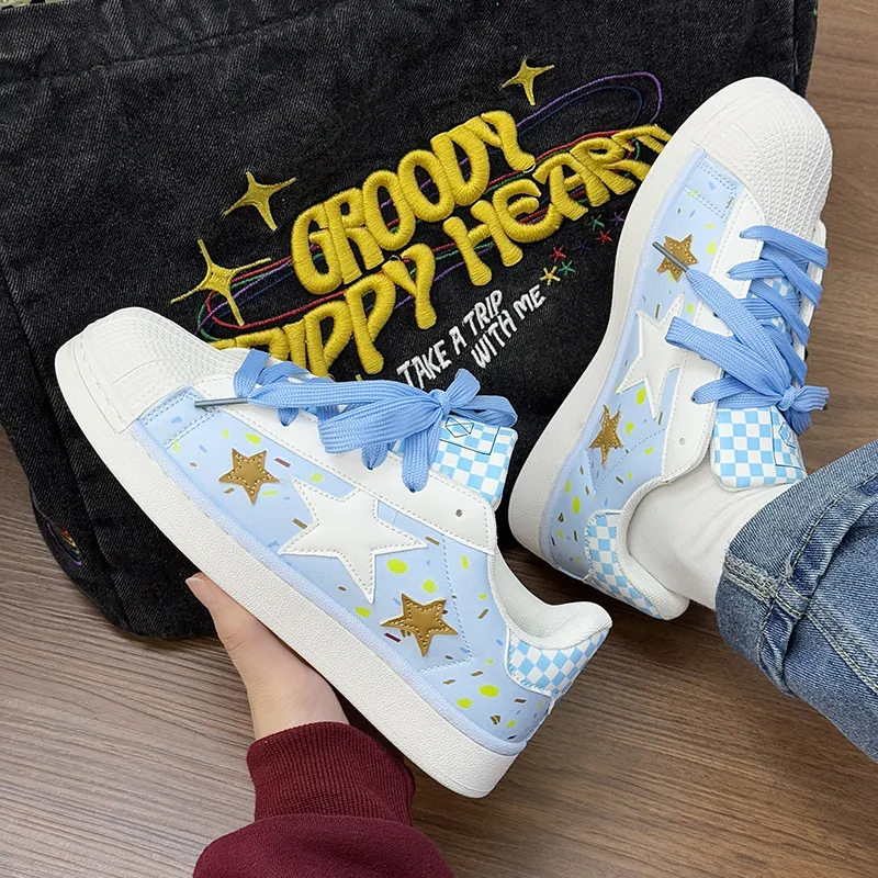 AMICNIEGD Breathable And Wear resistant Low Top Skateboard Shoes Unisex-2