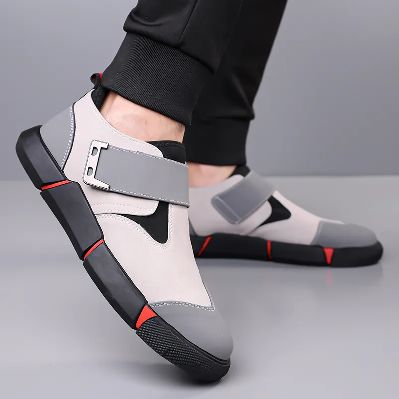 AMICNIEGD Slip Resistant, Abrasion Resistant, Breathable Low Top Casual Shoes Men's-10