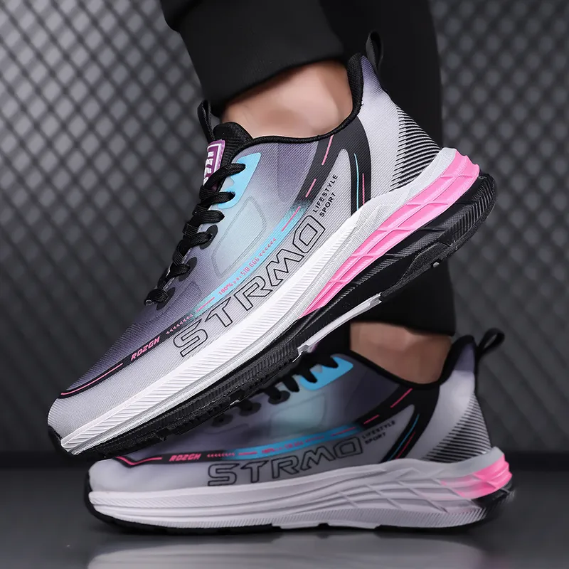 AMICNIEGD Slip Resistant, Abrasion Resistant, And Balanced Low Top Casual Training Racing Running Shoes Men's-7