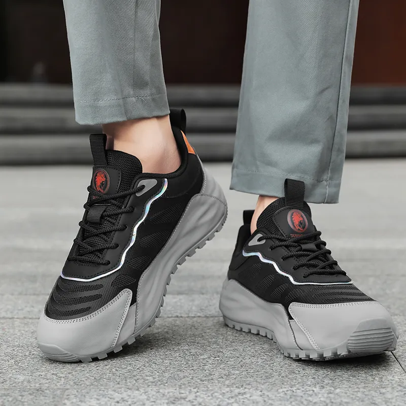 AMICNIEGD Slip Resistant, Abrasion Resistant, Breathable Low Top Casual Shoes Unisex-9