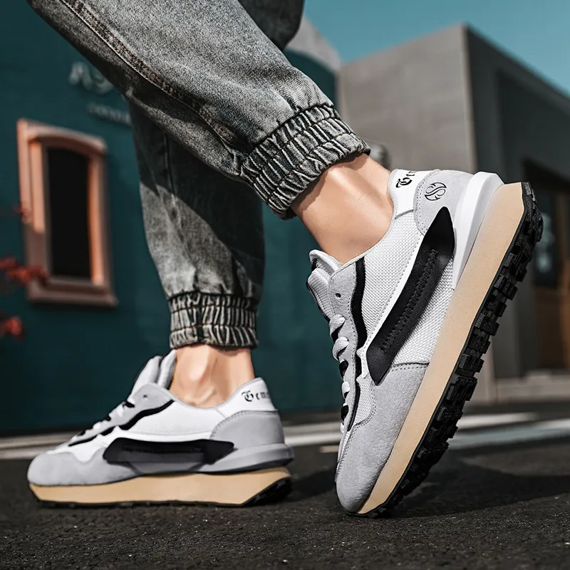 AMICNIEGD Breathable And Wear resistant Low Top Casual Shoes Men's-27
