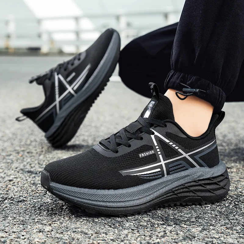 AMICNIEGD Cushioning, Slip Resistant, And Abrasion Resistant Low Top Popcorn Casual City Commute Running Shoes Men's-15