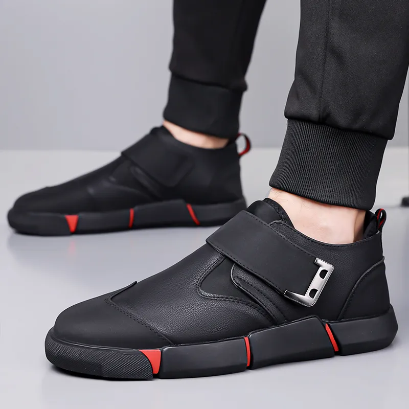 AMICNIEGD Slip Resistant, Abrasion Resistant, Breathable Low Top Casual Shoes Men's-1