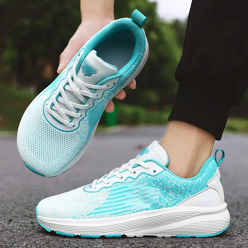 AMICNIEGD Slip Resistant, Abrasion Resistant, Breathable Low Top Training Racing Running Shoes Unisex-7