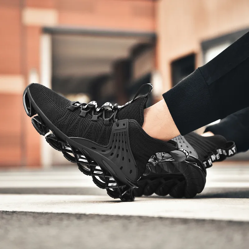 AMICNIEGD Shock Absorbers With Slip Resistant And Abrasion Resistant Properties High Top Casual Shoes Men's-11