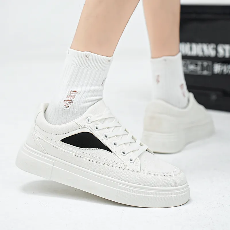 AMICNIEGD Non slip Wear resistant Shock Absorption Low Top Casual Shoes Men's-5