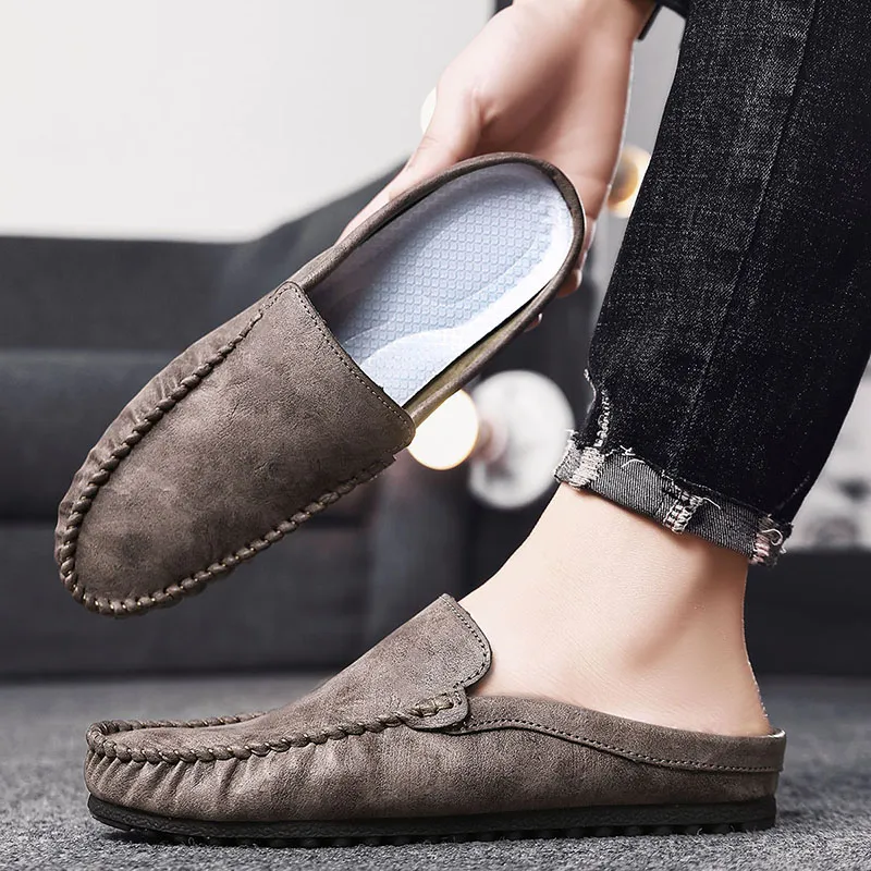AMICNIEGD Gommino Loafers Men's-13