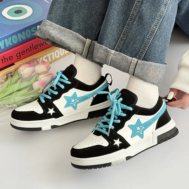 AMICNIEGD Breathable And Wear resistant Low Top Skateboard Shoes Unisex-14