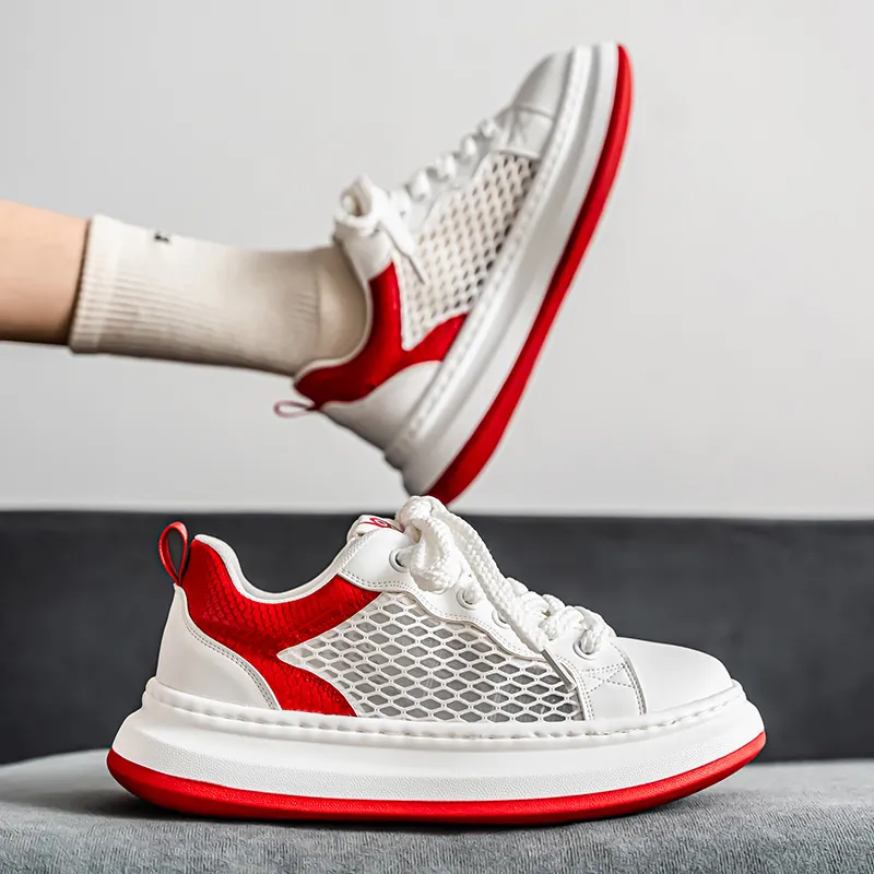 AMICNIEGD Slip Resistant Shock Absorbers With Abrasion Resistant Properties Low Top Skateboard Shoes Men's-15