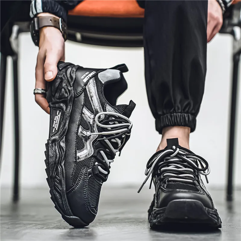 AMICNIEGD Slip Resistant, Breathable, And Supportive Low Top Casual Shoes Men's-7