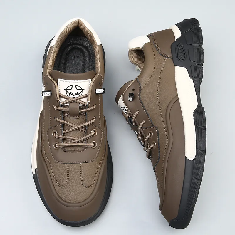 AMICNIEGD Anti Slip Wear Resistant Low Top Casual Shoes Men's-11