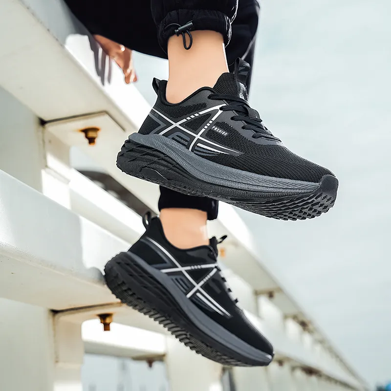 AMICNIEGD Cushioning, Slip Resistant, And Abrasion Resistant Low Top Popcorn Casual City Commute Running Shoes Men's-14