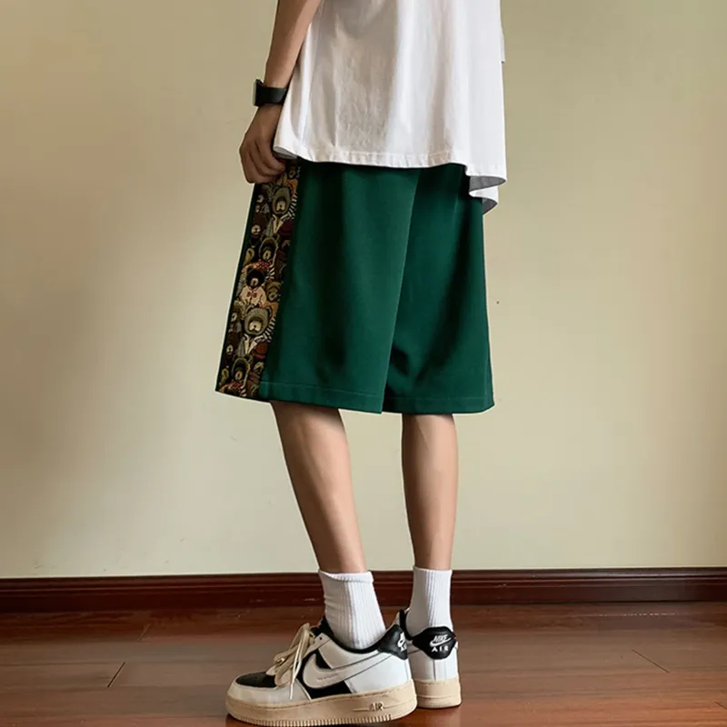 PAINT STAIN Casual Shorts Unisex-29