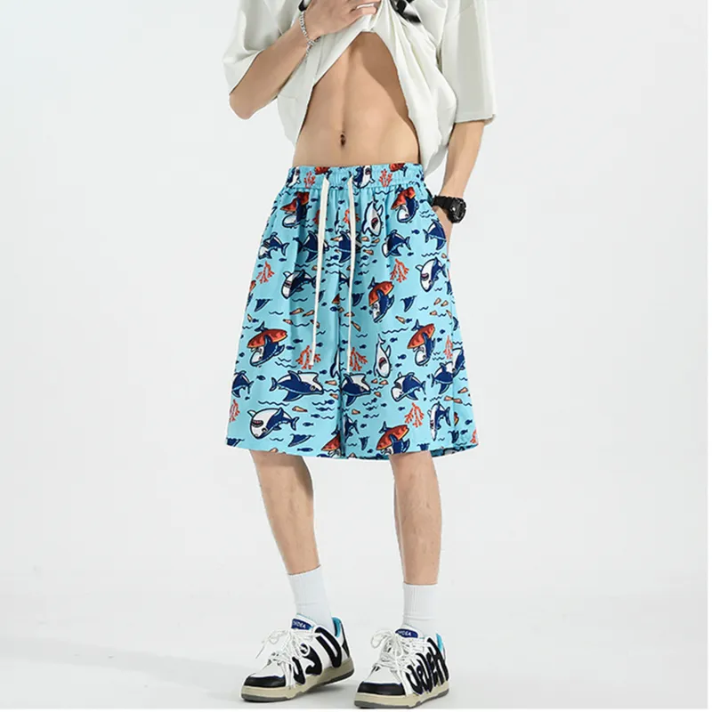 Lulifama Casual Shorts Unisex-12