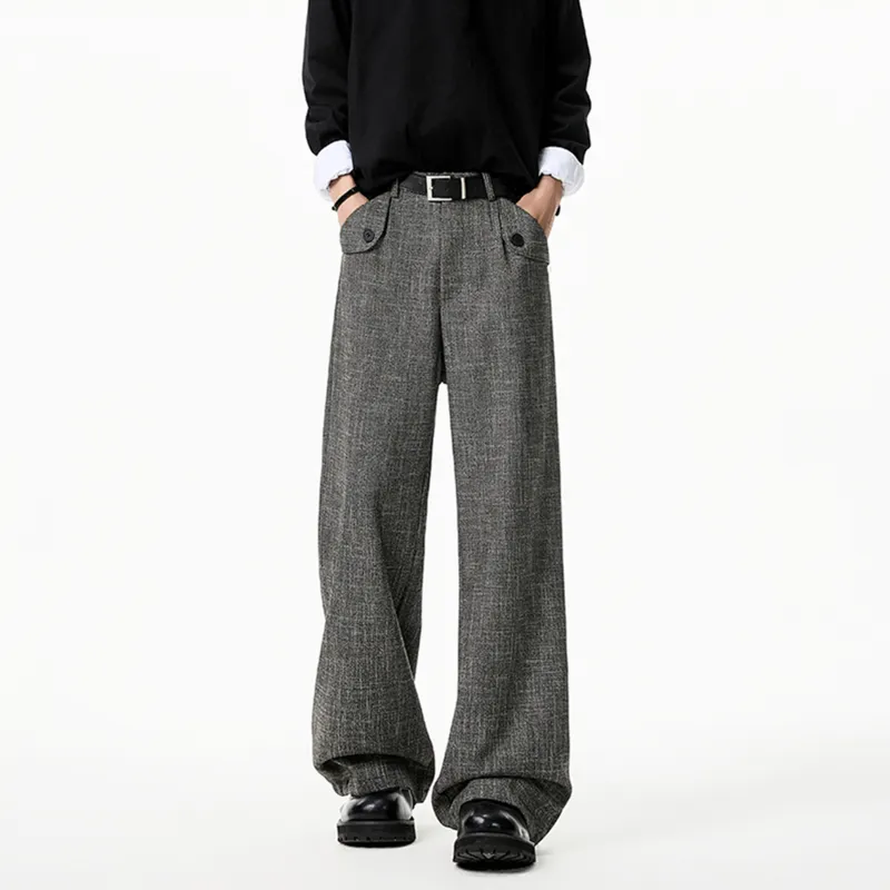Lulifama Suit Trouser Unisex Gray-4